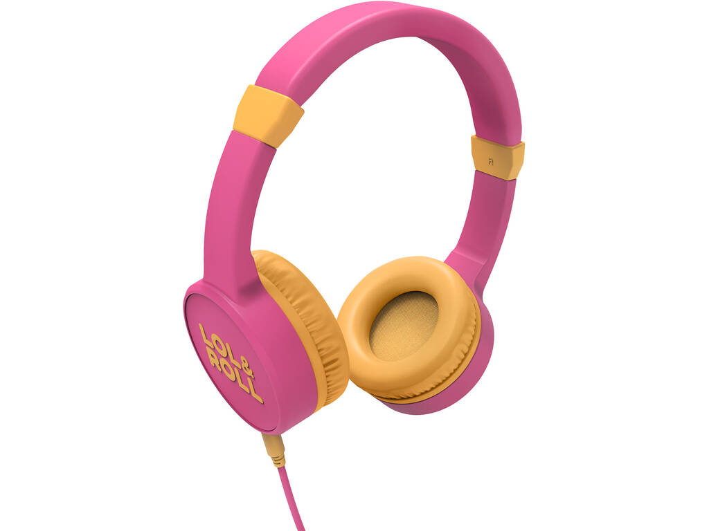 Auriculares Lol&Roll Pop Kids Headphones Pink Energy Sistem 45187