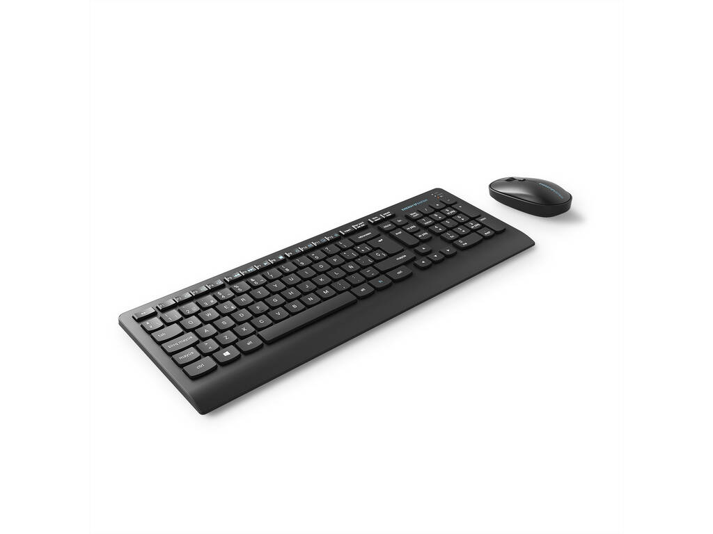 Kit clavier et souris sans fil pour le bureau Ensemble 3 silencieux avec tapis de souris Energy Sistem 45301