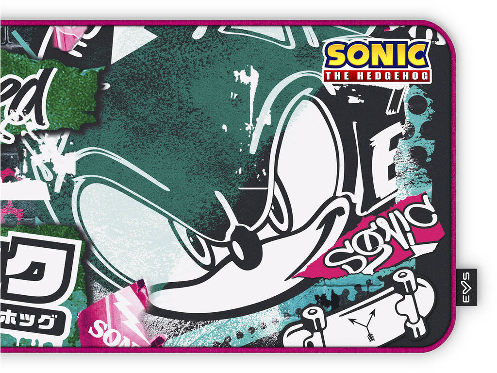 Tappetino Gaming Mouse Pad ESG Sonic Graffiti Energy Sistem 77933