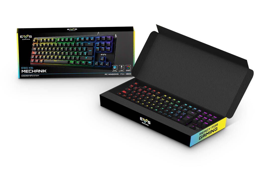 Tastiera Gaming Keyboard ESG K6 Mechanik Energy Sistem 45210