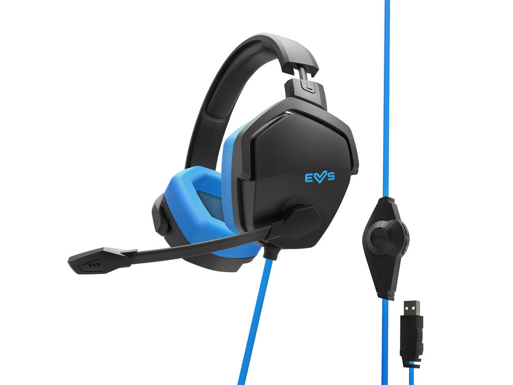 Fones de Ouvido Gaming Headset ESG 4 Surround 7.1 Blue Energy Sistem 45319