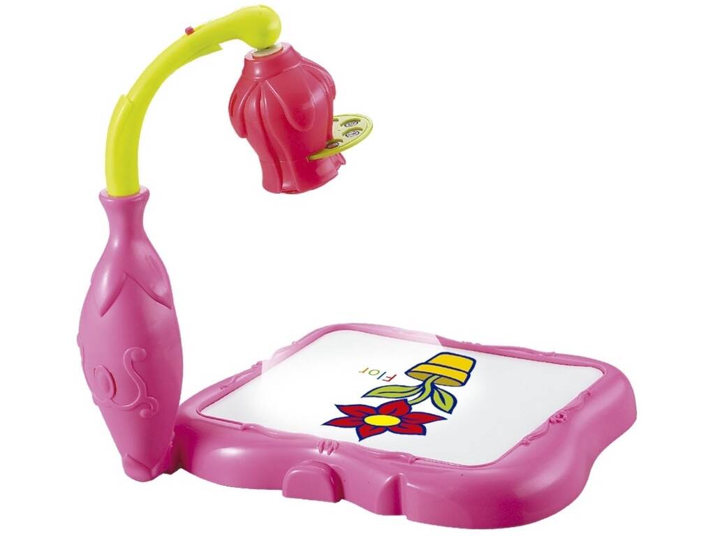Travaux Manuels Projecteur Artiste Rose avec Lumière