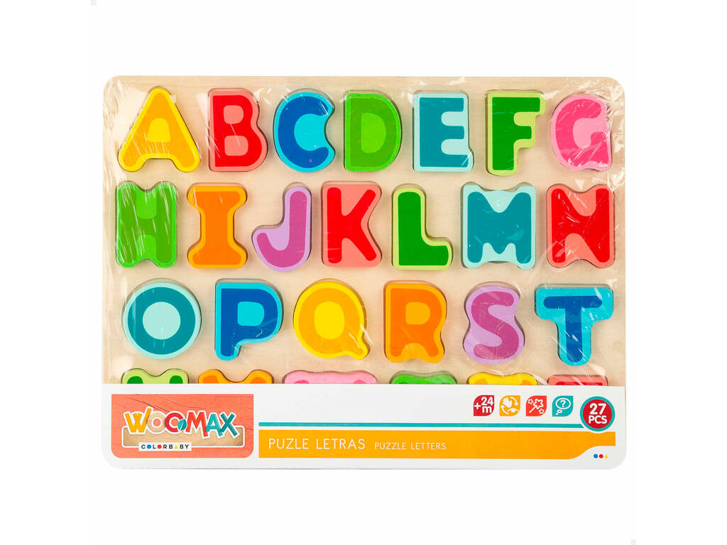 Puzzle Madera Alfabeto Color Baby 49343
