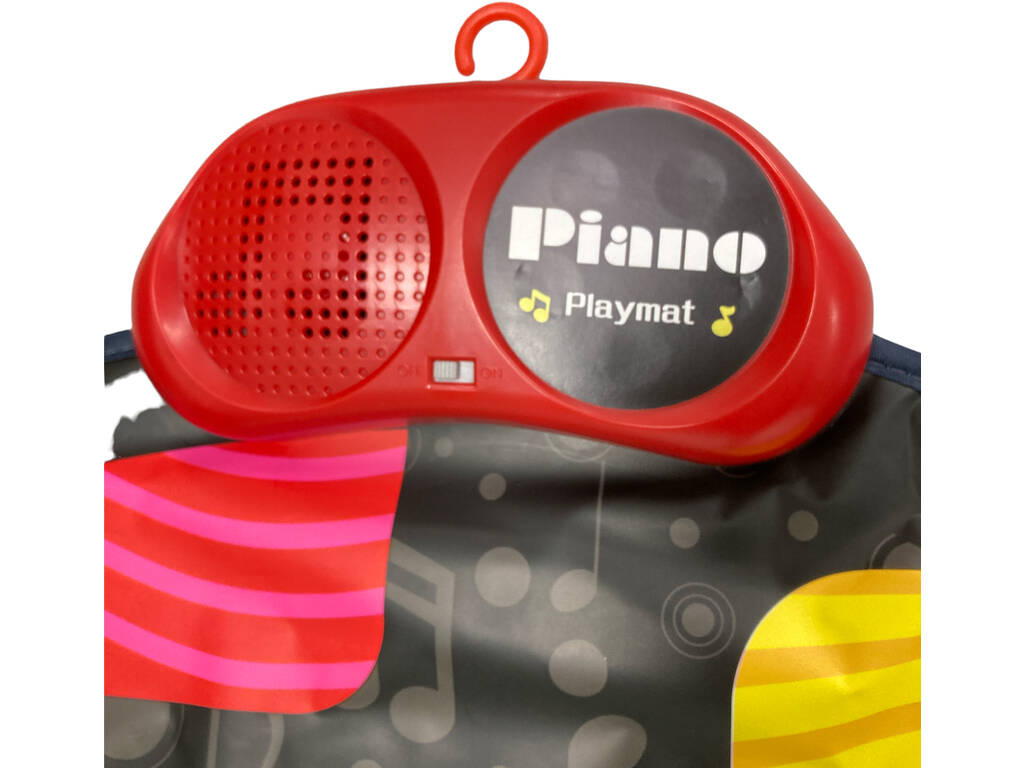 Tappeto musicale con pianoforte 120x52,5 cm.
