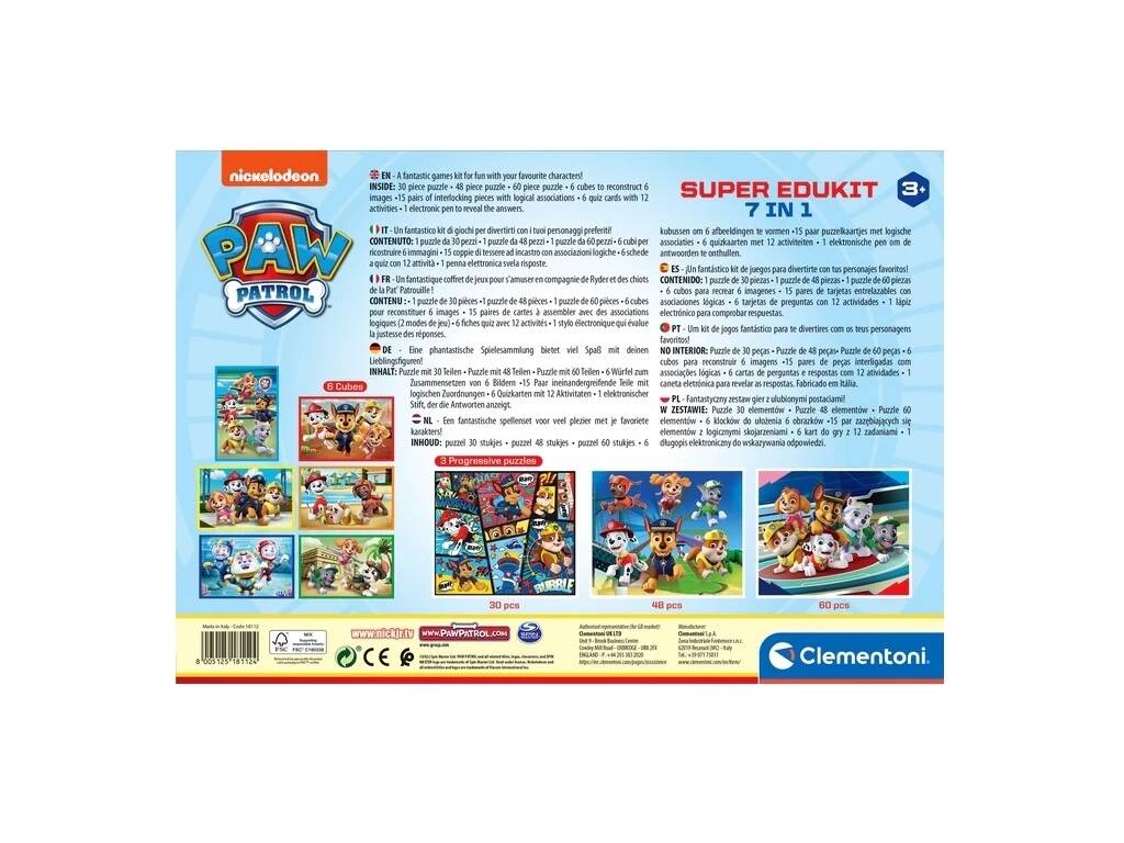 Paw Patrol Canine Super Edukit 7 In 1 Clementoni 18112