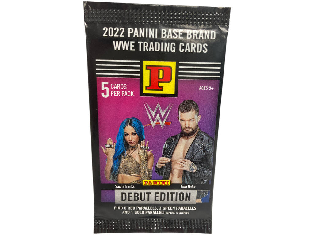 WWE Trading Cards 2022 Debut Edition Ecoblister 4 Bustine Panini