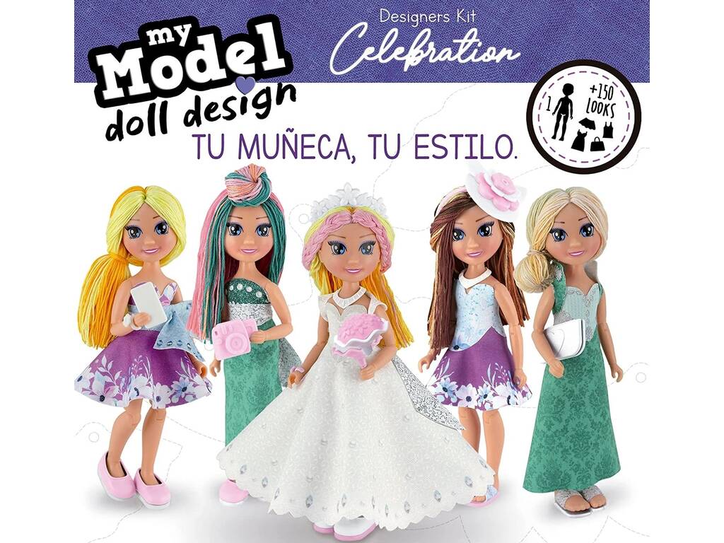 Mon modèle de poupée Design Celebration Educa 19351