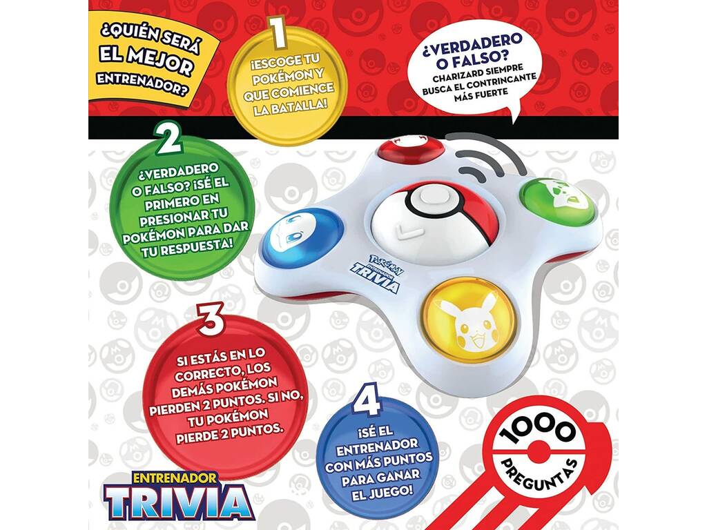 Pokémon Allenatore Trivia Educa 19441
