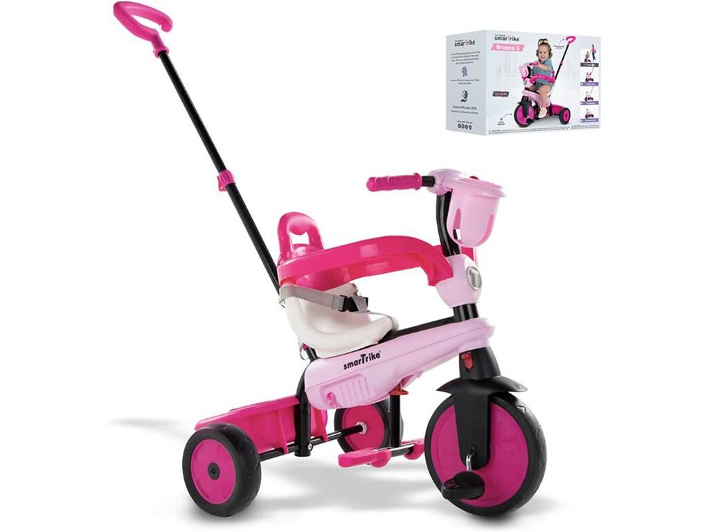 Tricycle Breeze S 3 en 1 Breeze S 3 en 1 Pink SmarTrike 40406