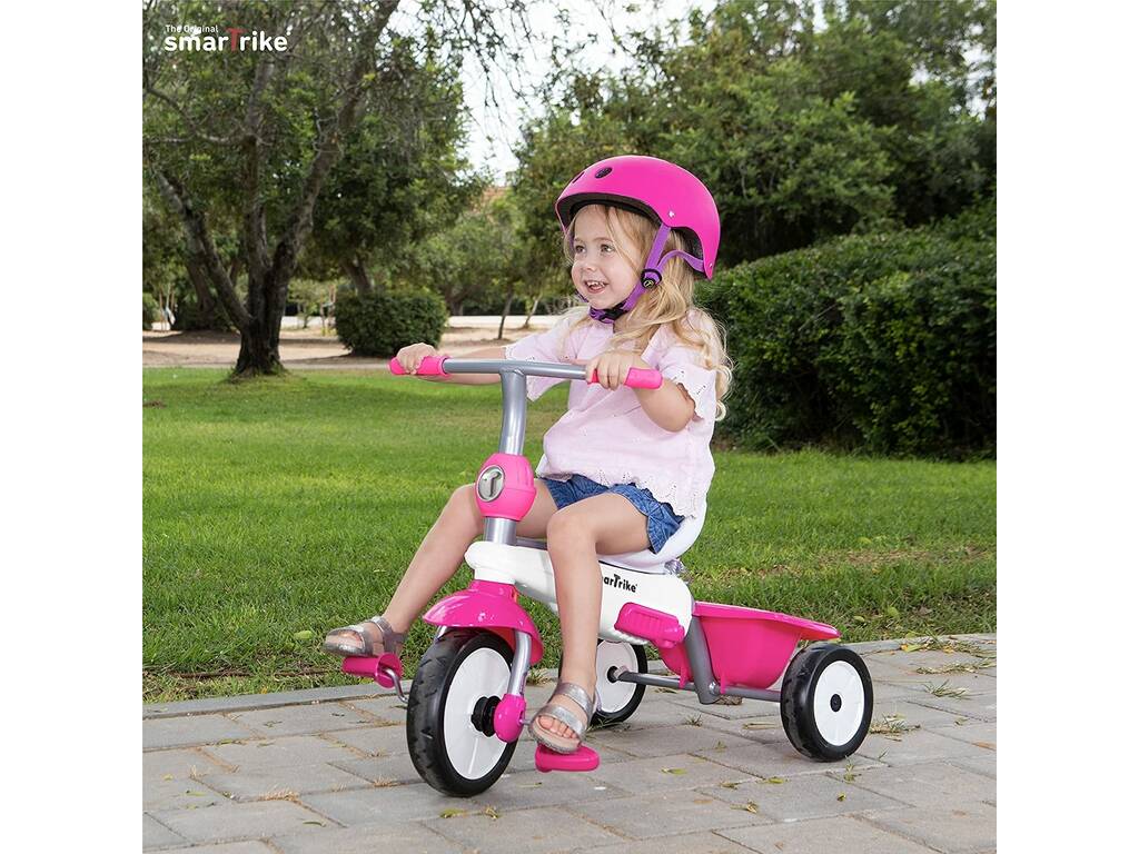 Tricycle Breeze Plus 4 en 1 Rose SmarTrike 6653200