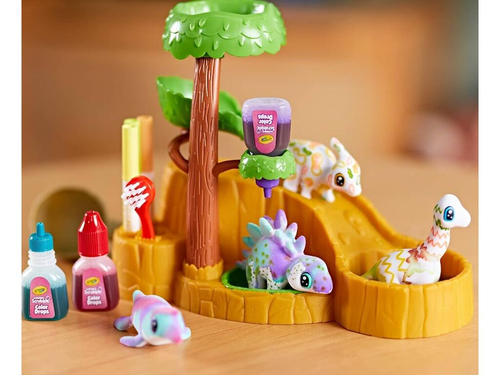 Washimals Set Dinosaurios con Figuras y Accesorios Crayola 74-7501