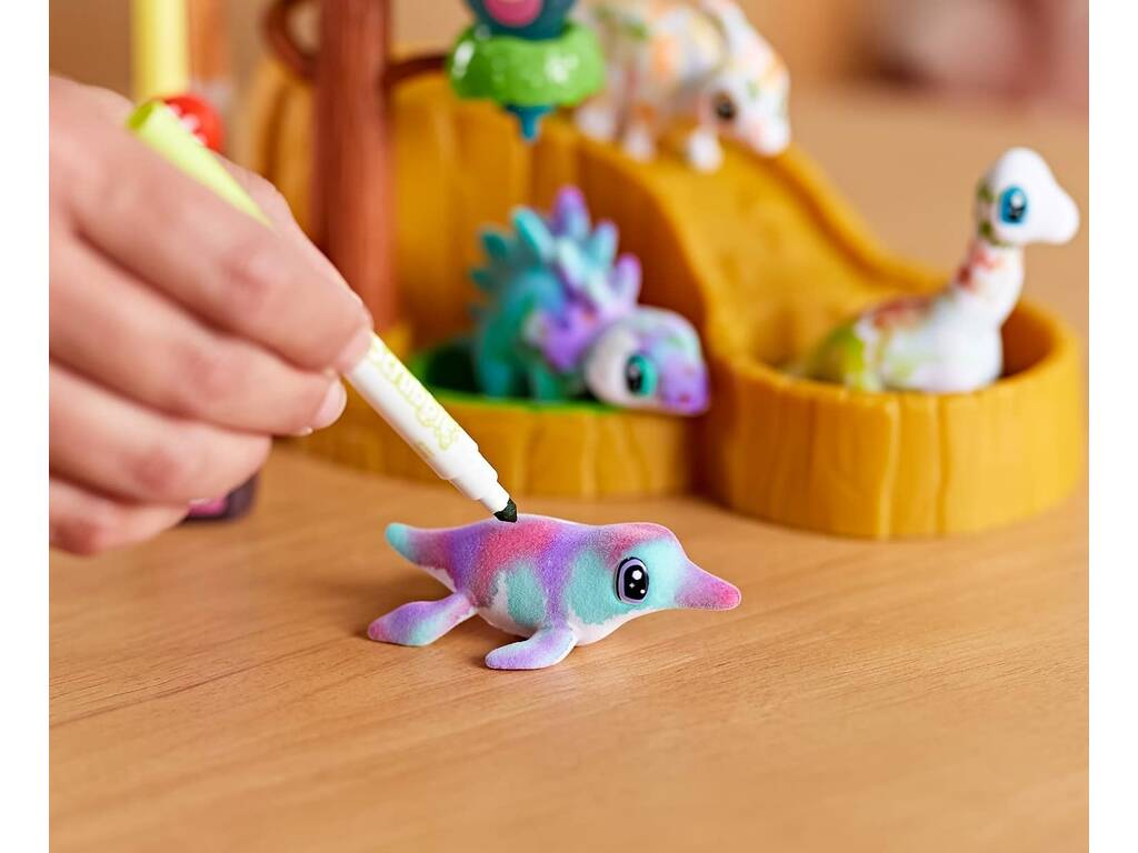 Washimals Set Dinosaurios con Figuras y Accesorios Crayola 74-7501