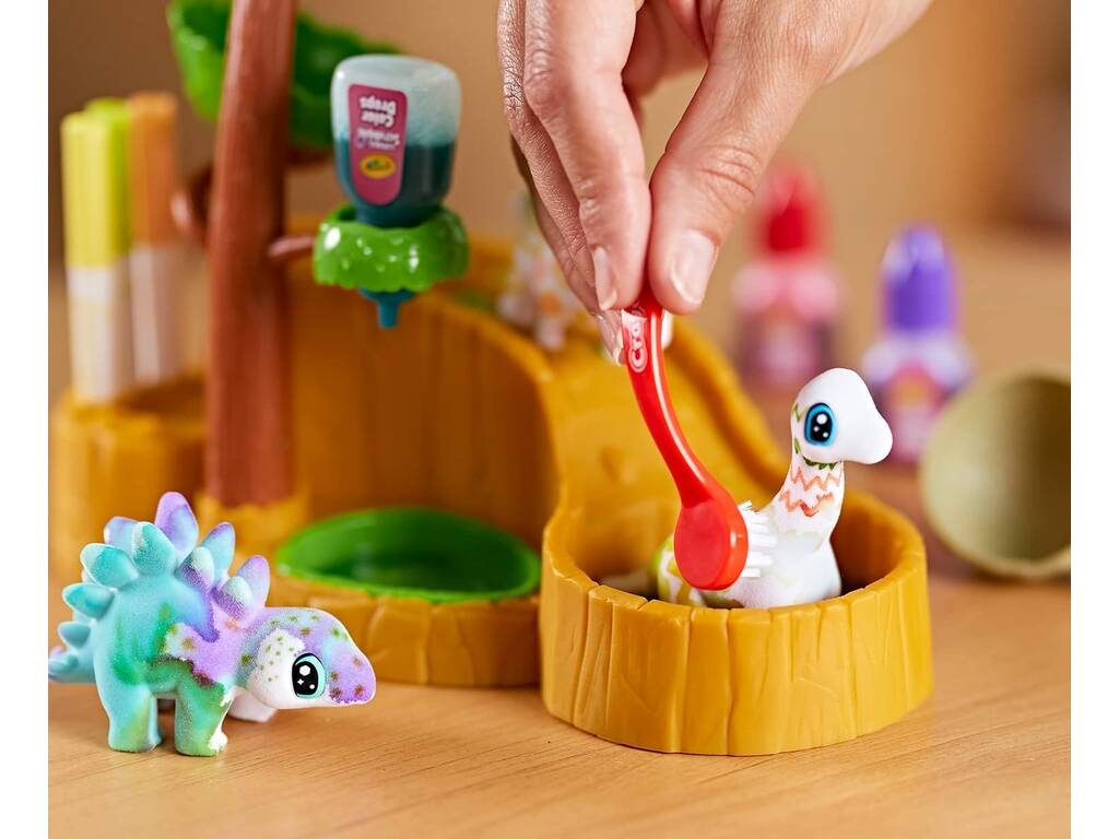 Washimals Set Dinosaurios con Figuras y Accesorios Crayola 74-7501