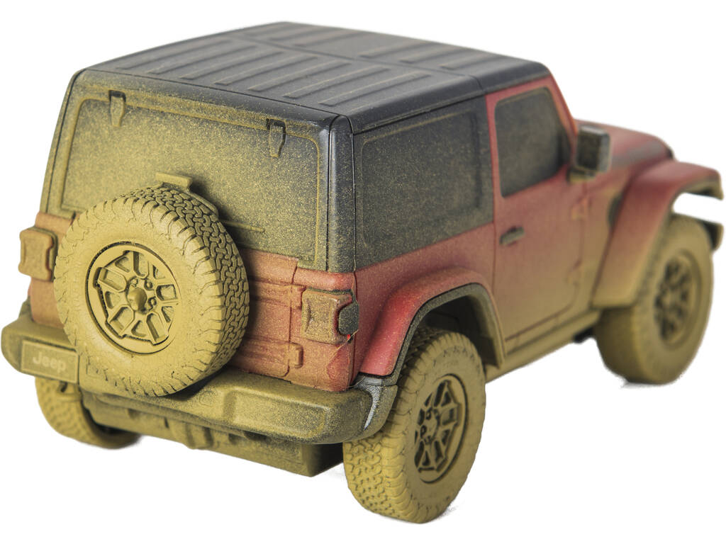 Radio Controlled 1:24 Jeep Wrangler Rubicorn Muddy Version