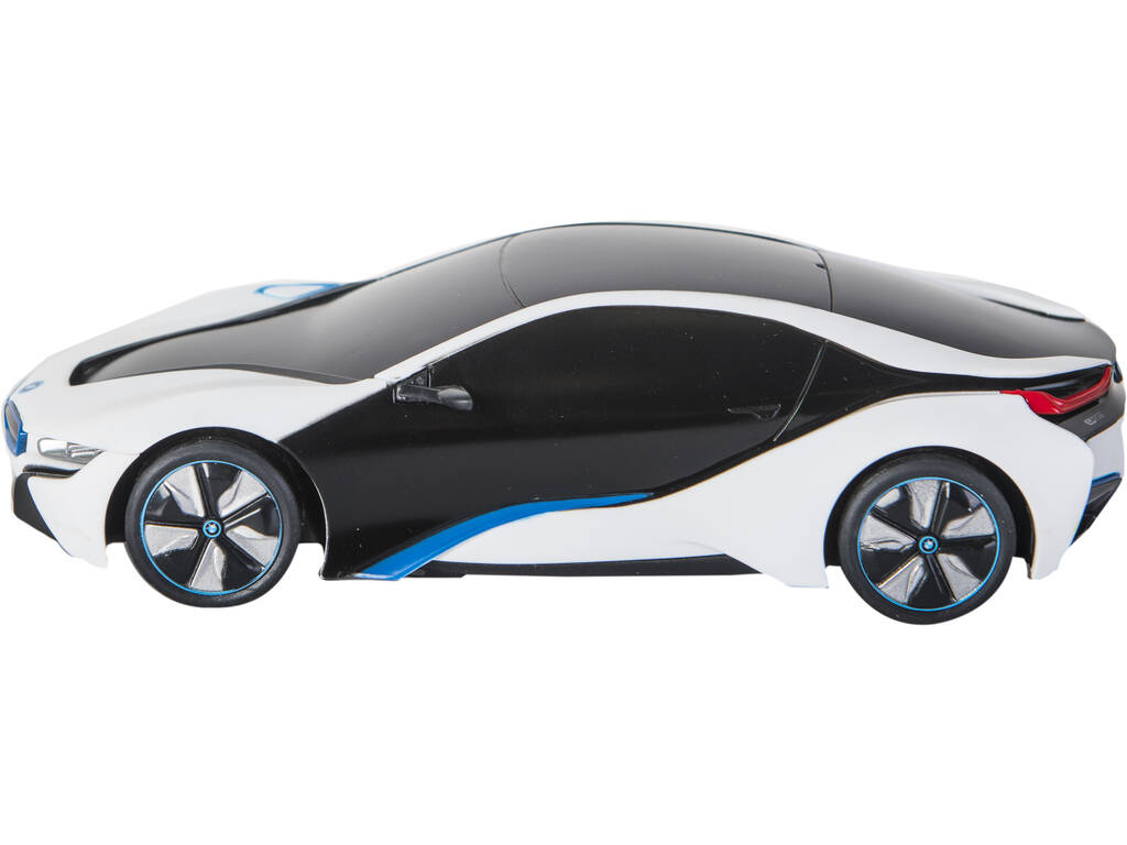 Radio Controlo 1:24 BMW i8-UV Sensitive Collection Branco