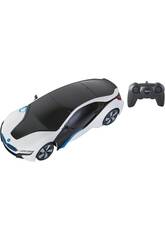 Radio Controlo 1:24 BMW i8-UV Sensitive Collection Branco