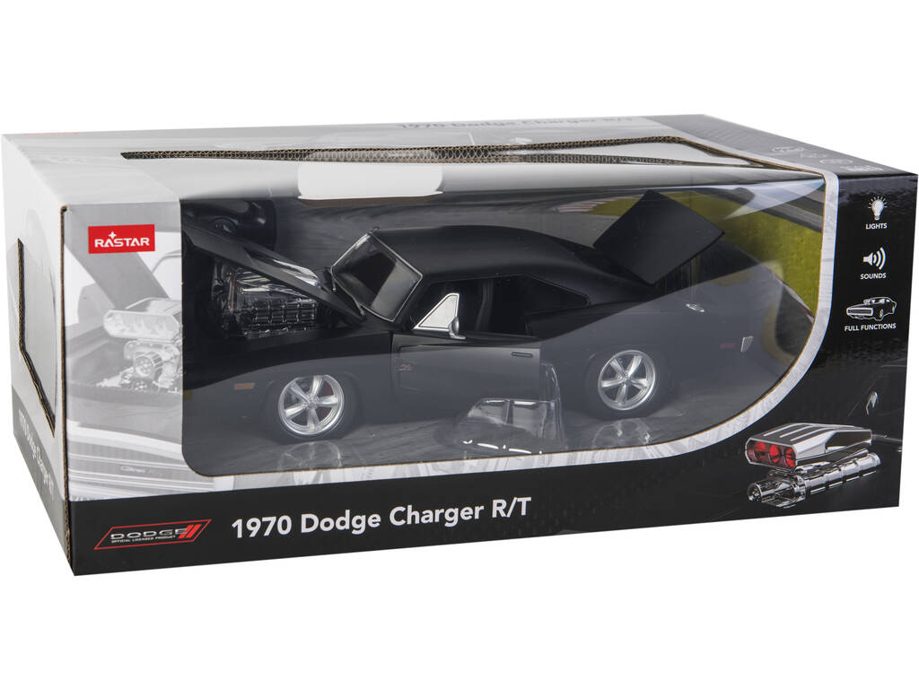 Auto Radiocomandata 1:16 1970 Dodge Charger R/T