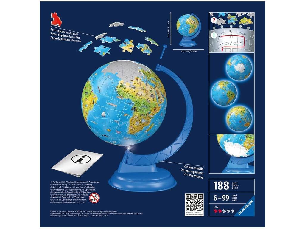 Puzzle 3D Palloncino con Luce Ravenburger 114986