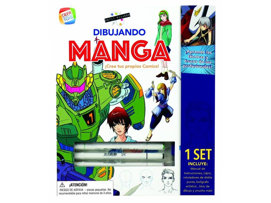 Dessin Manga Petit Picasso Cefa Toys 574