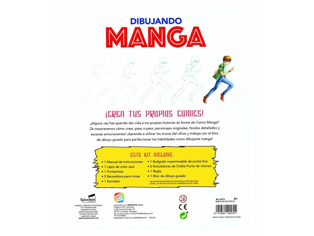 Dessin Manga Petit Picasso Cefa Toys 574