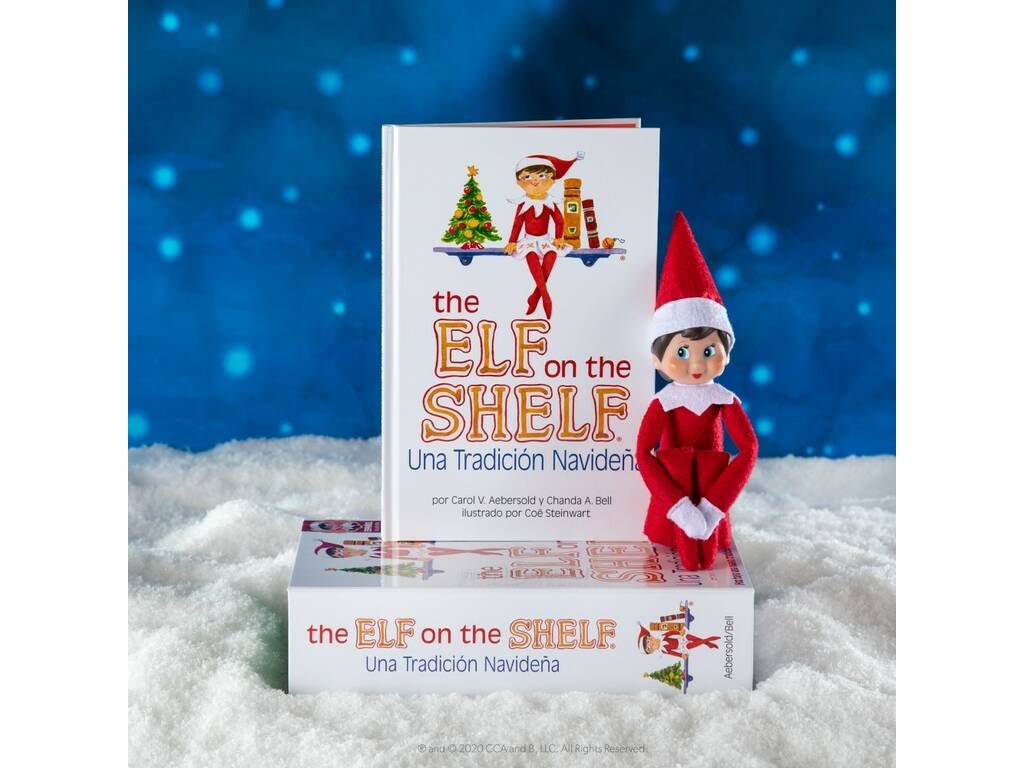 Le livre d'histoires du Lutin sur l'étagère et la fille du Lutin Cefa Toys 581