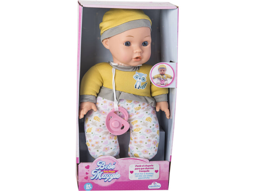 Bambola Bebè Maggie 30 cm. Procione