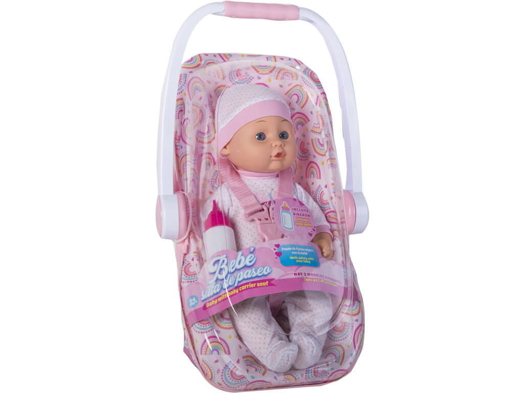 Bébé avec Maxi Cosi Pink