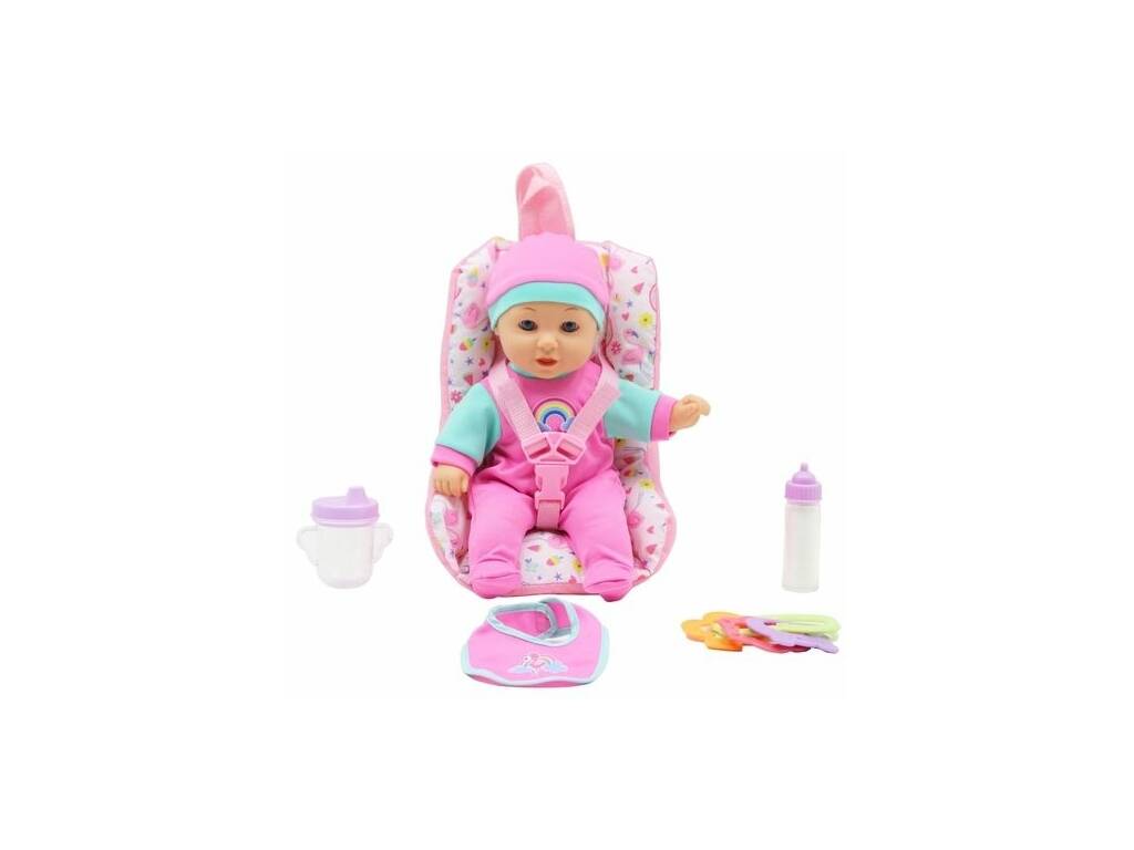 Puppe Maxi Cosi und Zubehör. 30.5 cm