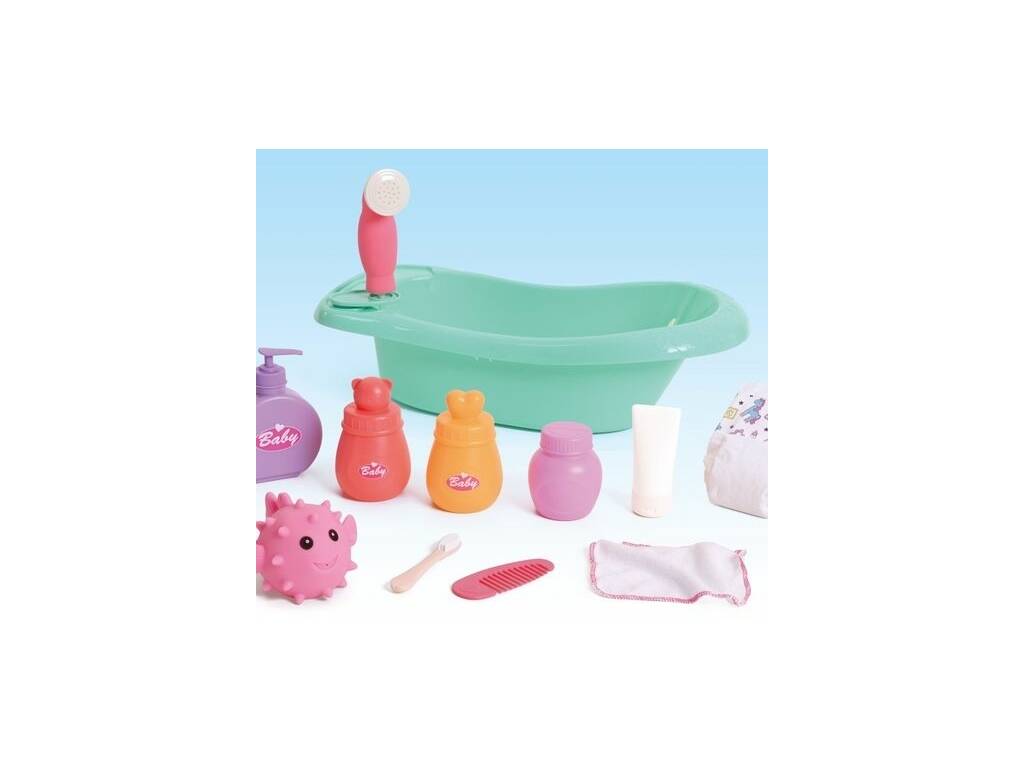 Baignoire avec accessoires pour bébé