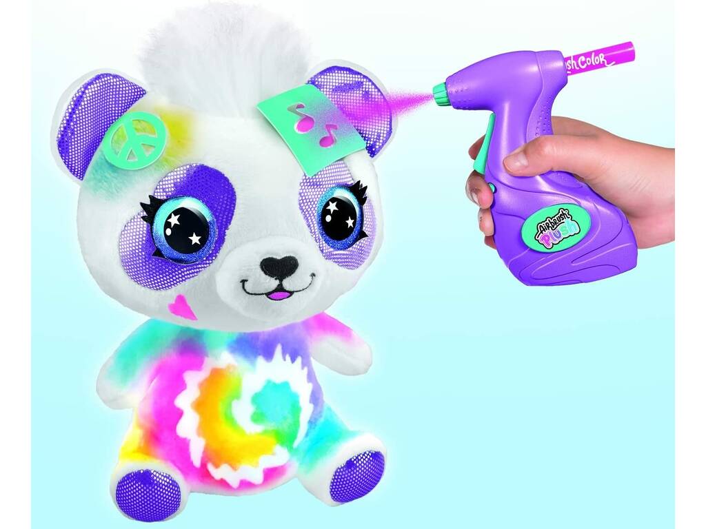 Airbrush Plush Colour Your Panda Canal Toys OFG257