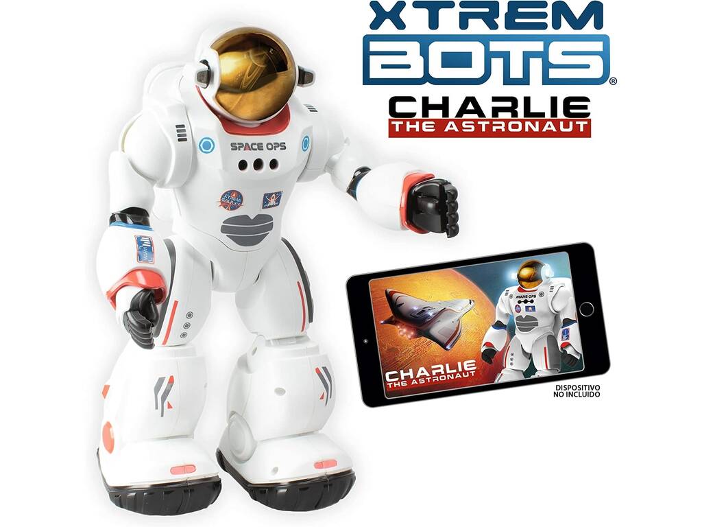 Xtrem Bots Robot programmabile Charlie The Astronaut World Brands XT3803163