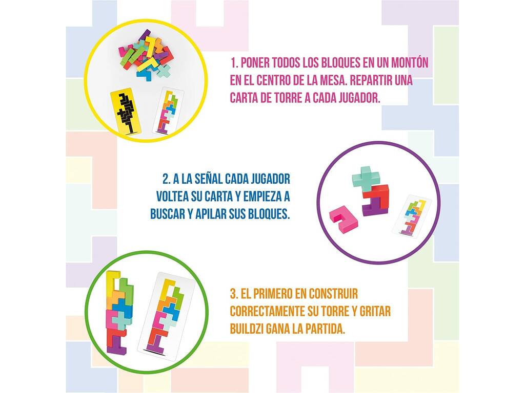 Buildzi Lúdilo Jeu de vitesse et de construction 803065