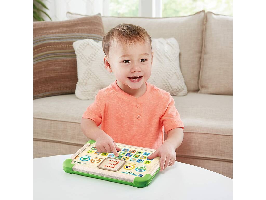 Tablet Eco en Bois Découvrez les Animaux Vtech 613522