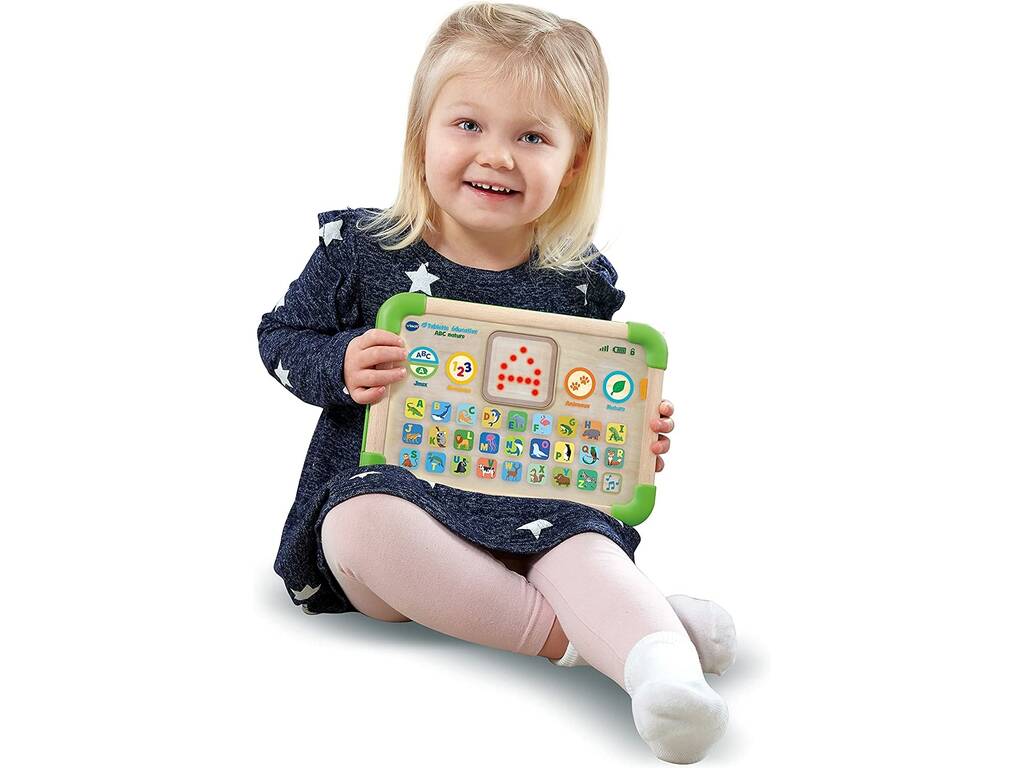 Tablet Eco en Bois Découvrez les Animaux Vtech 613522