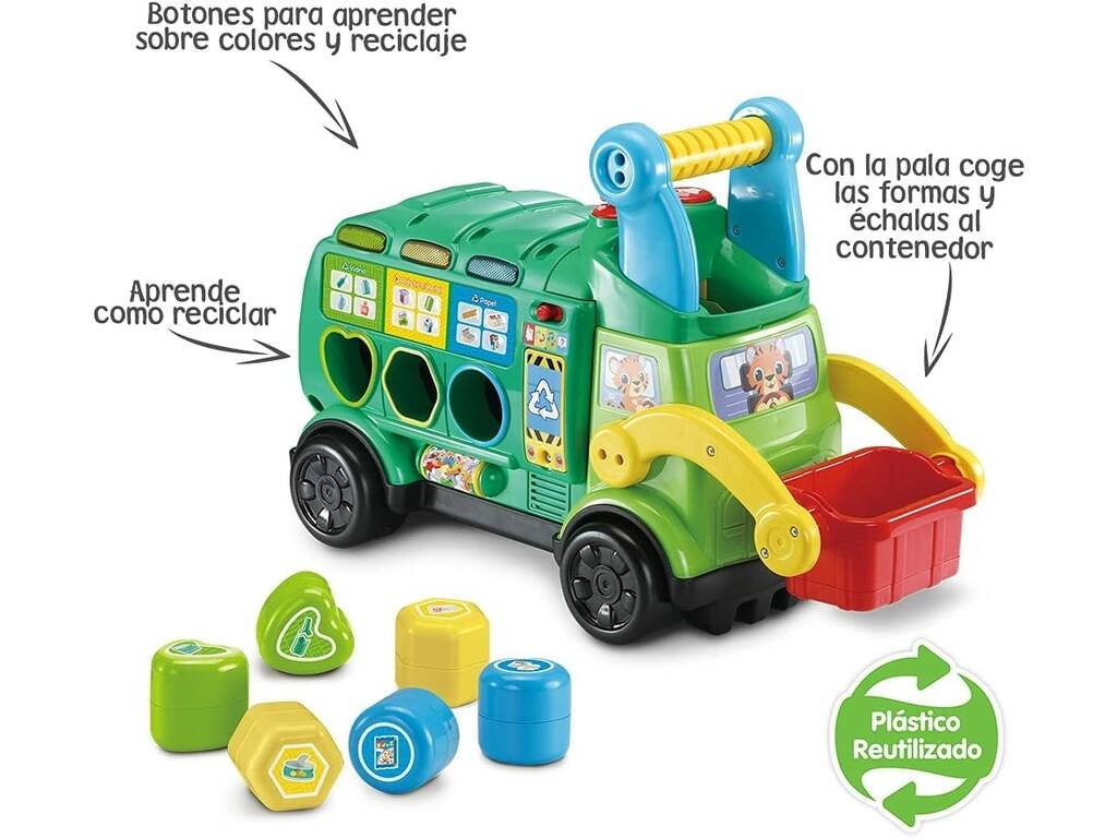 Camion del Riciclaggio con blocchi Vtech 541822
