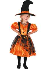 D�guisement Pumpkin Witch B�b� Taille M