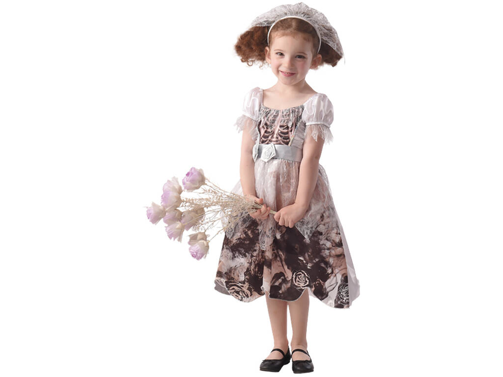 Déguisement Skeleton Bride Bébé Taille S