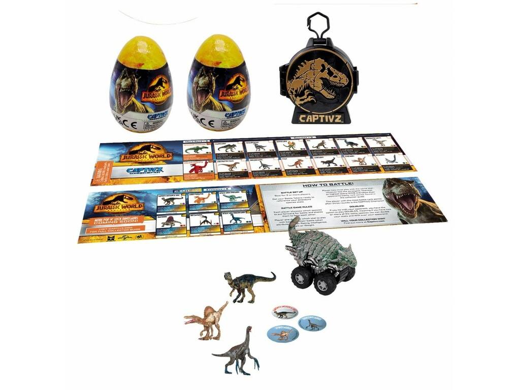 Jurassic World Dominion Mega Huevo Sorpresa Toy Partner TJW3000
