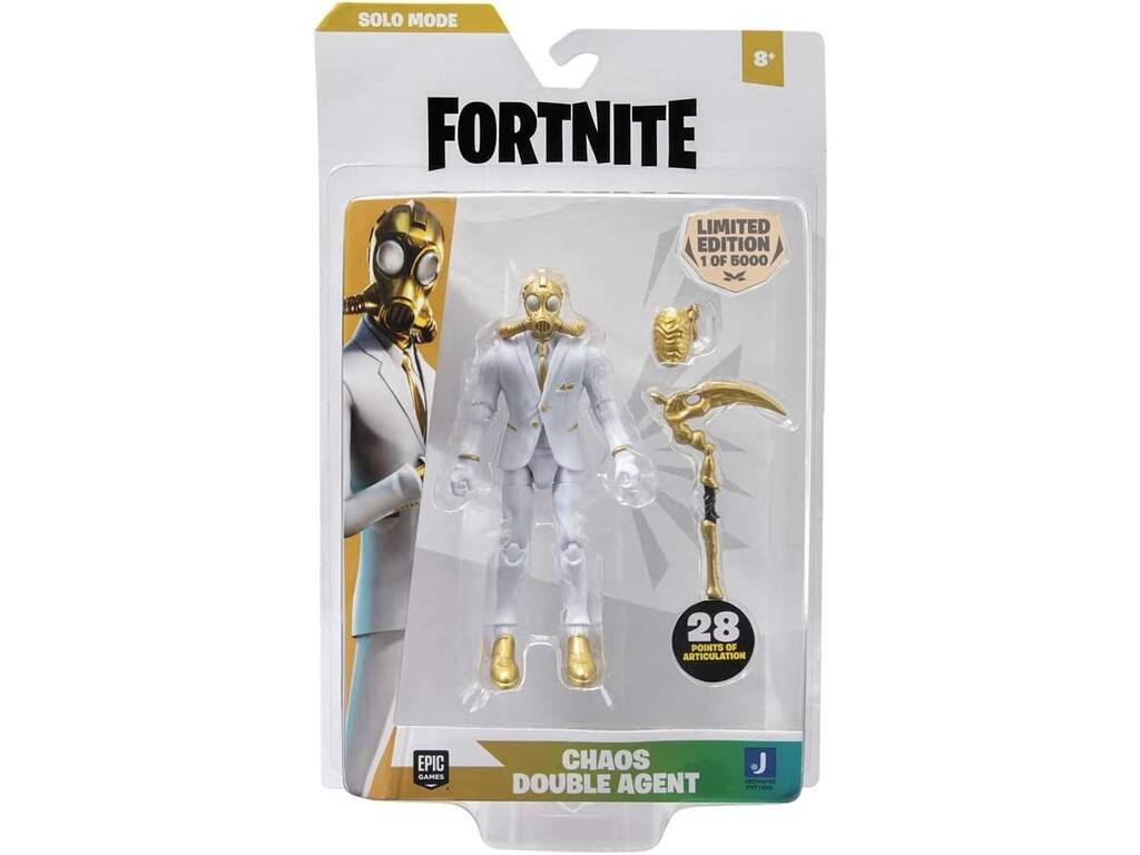 Fortnite Figura Solo Mode Chaos Double Agent Edición Limitada Toy Partner FNT1050