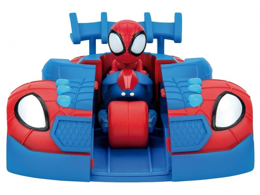 Spiderman Marvel Spidey and His Amazing Friends Lanzatelarañas 2 en 1 Jazwares SNF0113