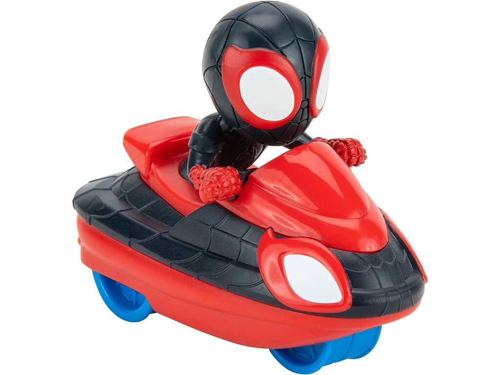 Spidey And His Friends Véhicule Miles Morales Quick Shot 2 In 1 Jazwares SNF0123