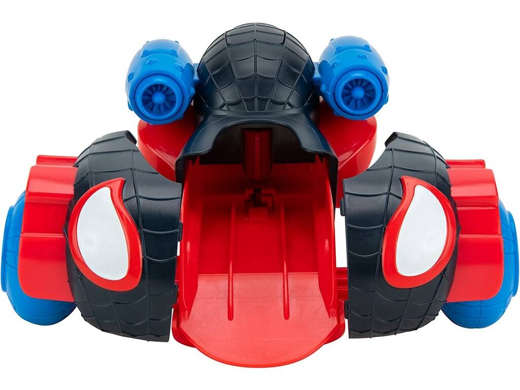 Spidey And His Friends Véhicule Miles Morales Quick Shot 2 In 1 Jazwares SNF0123