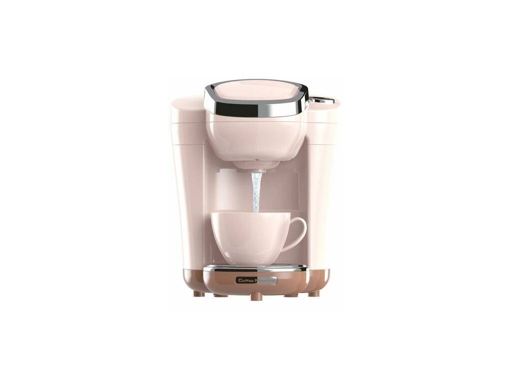 Caffettiera a capsule Beige con luci e suoni