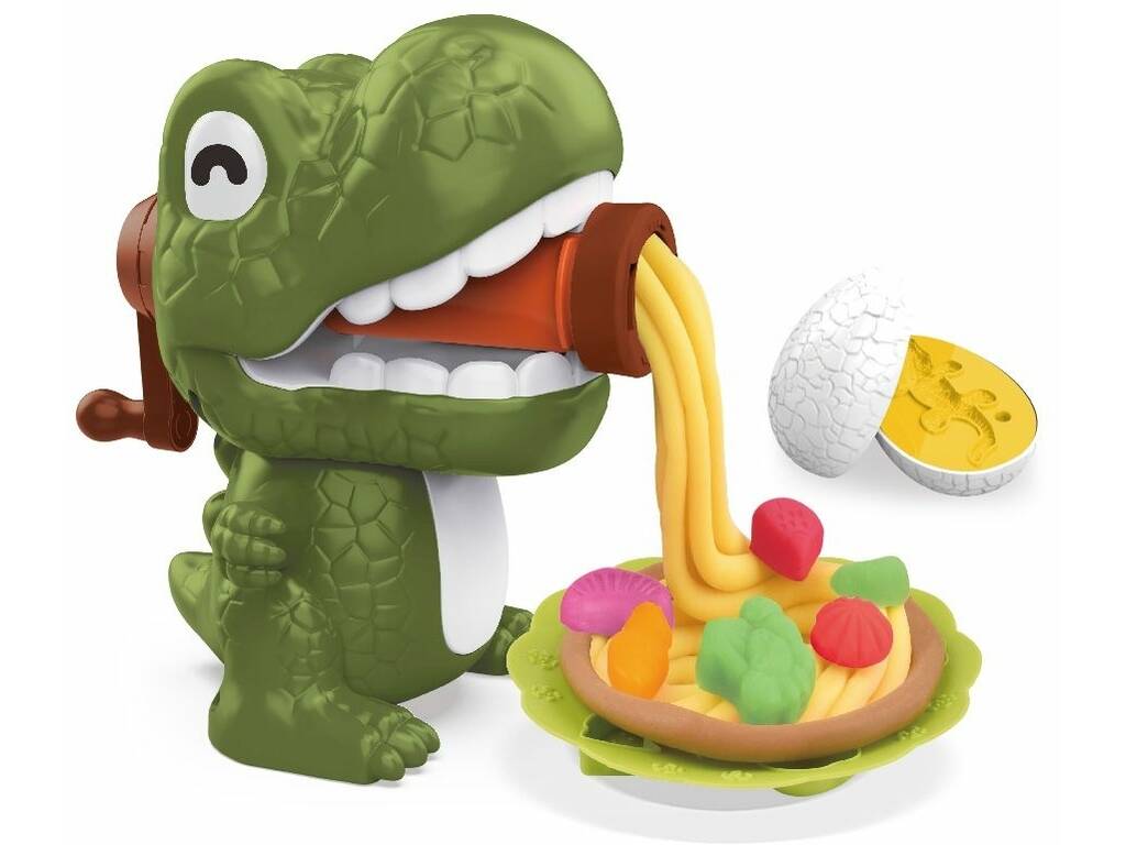 Ensemble de pâte à modeler Dino World avec 4 pots et accessoires