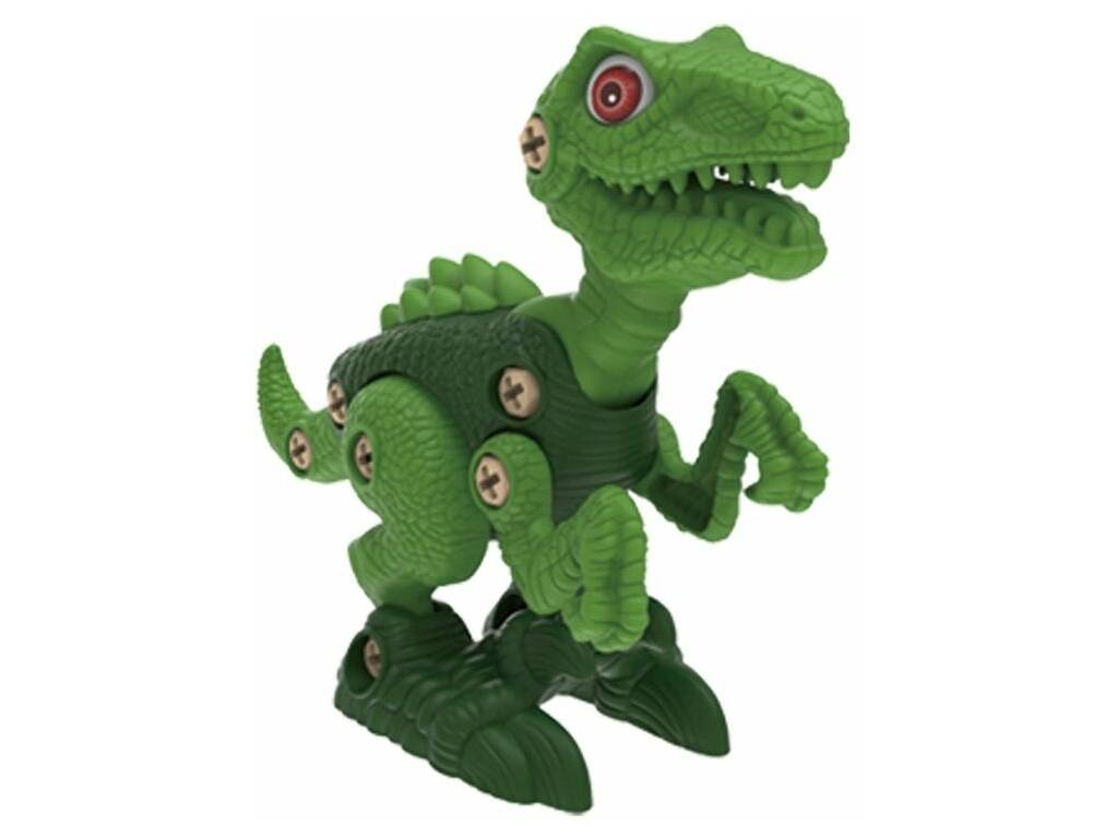 Camion vert Velociraptor détachable avec perceuse