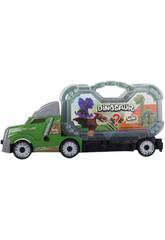 Camion vert Velociraptor détachable avec perceuse