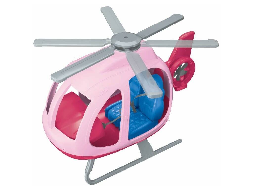 Elicottero con Eliche Rotanti e Bambola Fashion 29 cm.