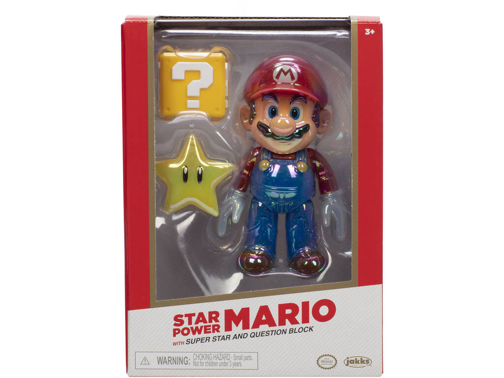 Figurine Super Mario Mario Star Power Jakks 41059