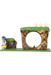 Sonic Playset Green Hill Zone Jakks 40393