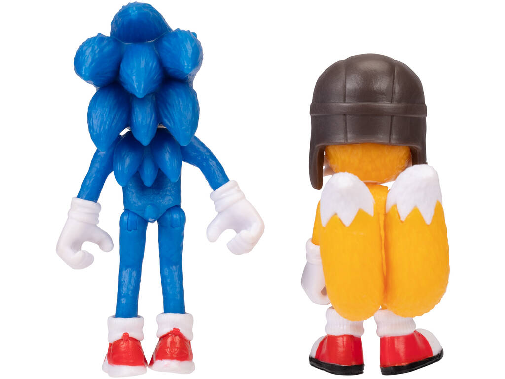 Sonic The Hedgehog 2 Biplane avec les figurines Sonic et Tails Jakks 412674
